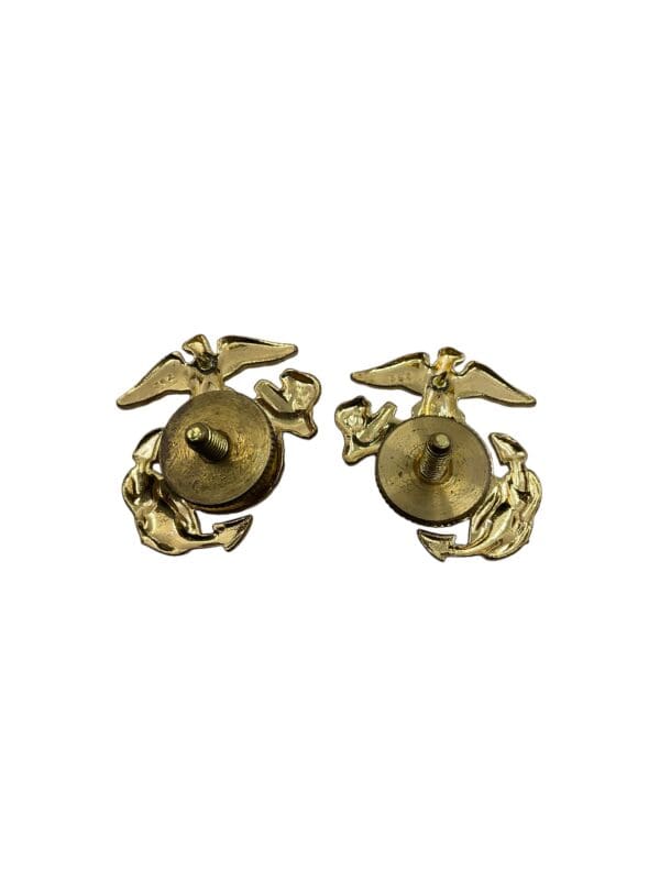 US USMC Marine Corps Collars Insignia Pair