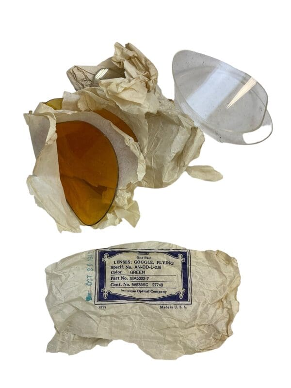 WW2 US USN USMC AN-6530 Goggles in Box of Issue - Image 5