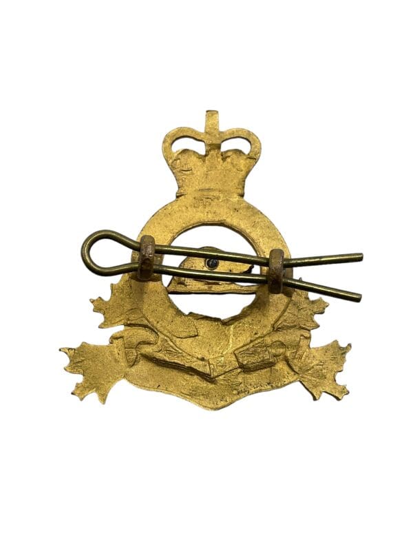 Royal Canadian Army Pay Corps RCAPC Officers Cap Badge