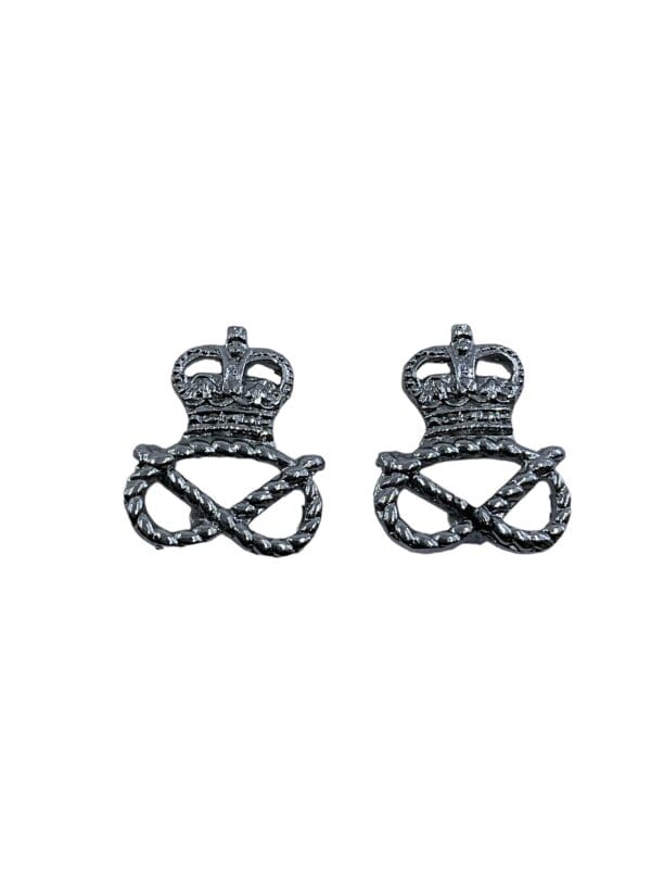 British Staffordshire Constabulary Police Collars Insignia Pair