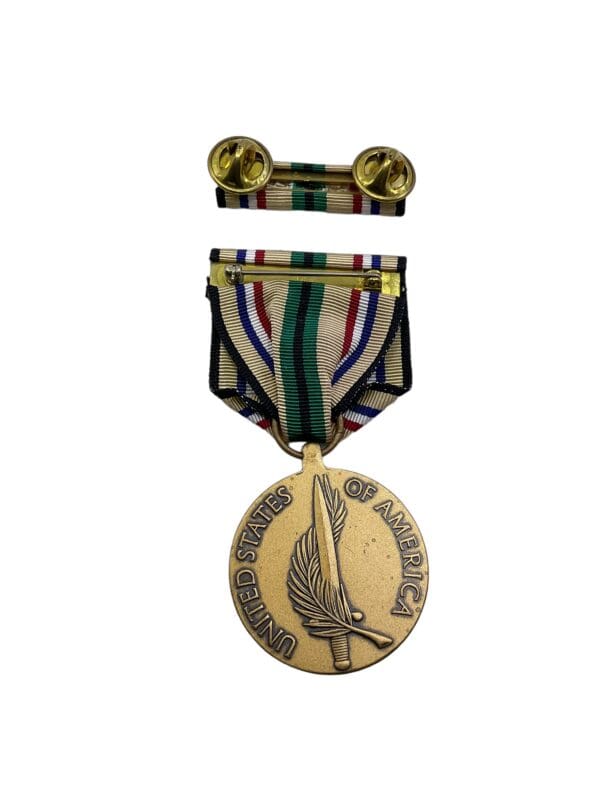 US Southwest Asia Service Medal Full Size with Ribbon Bar