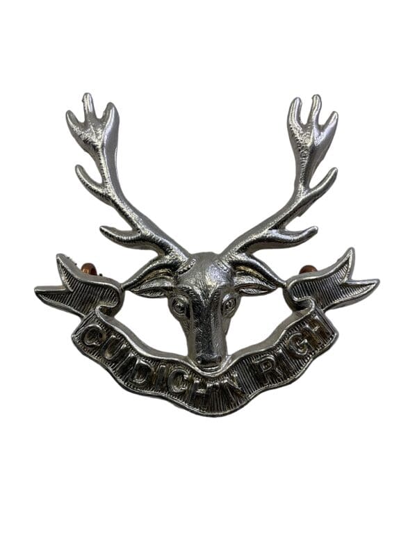 WW2 British Seaforth Highlanders Cap Badge