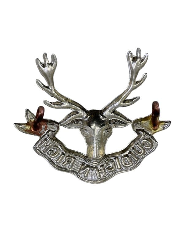 WW2 British Seaforth Highlanders Cap Badge