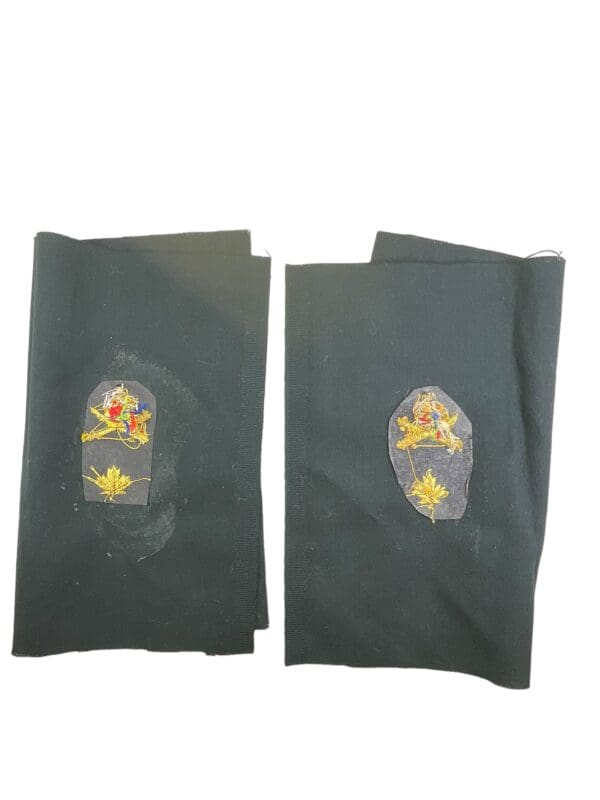 Canadian Forces Army Brigadier General Rank Shoulder Insignia Unfinished