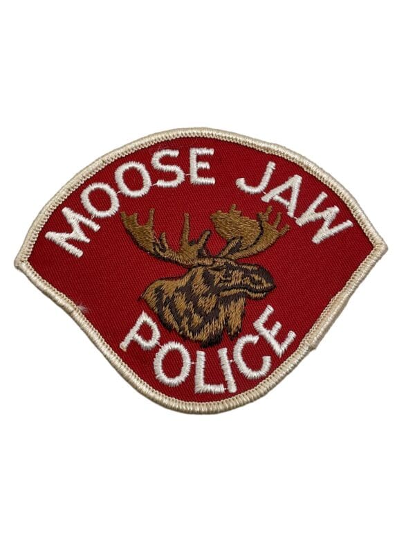 Canadian Moose Jaw Saskatchewan Police Patch