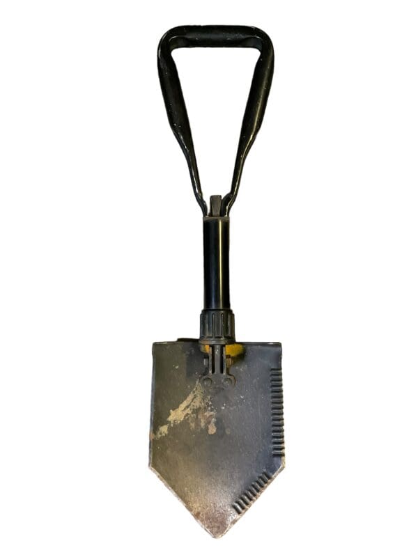 US Army Black Folding Trifold Shovel 1985 Dated - Image 5