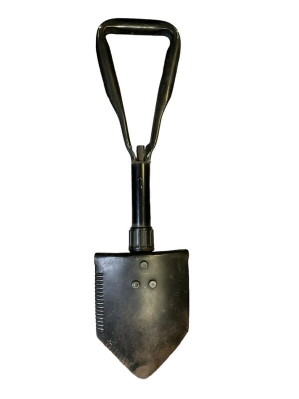 US Army Black Folding Trifold Shovel 1985 Dated - Image 4