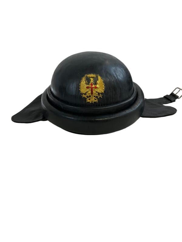 WW2 Spanish Leather Tankers Armoured Helmet