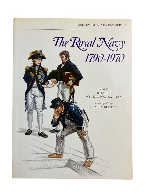 British The Royal Navy 1790 to 1970 Osprey Men At Arms Series SC Reference Book