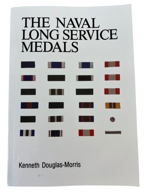 British Naval Long Service Medal Soft Cover Reference Book