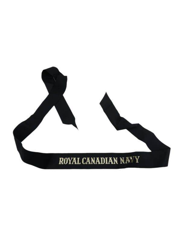 Royal Canadian Navy Full Length Cap Tally