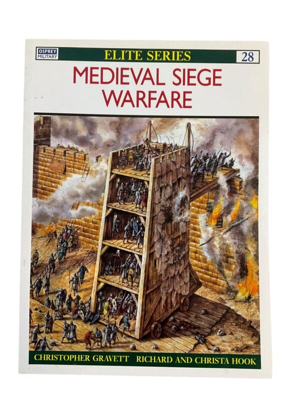 British French German Medieval Siege Warfare Osprey Elite Book 28 Reference Book