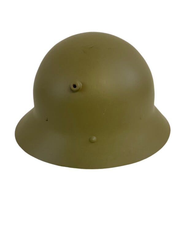 Czech M30 Spanish Civil War Steel Helmet REPAINTED - Image 4