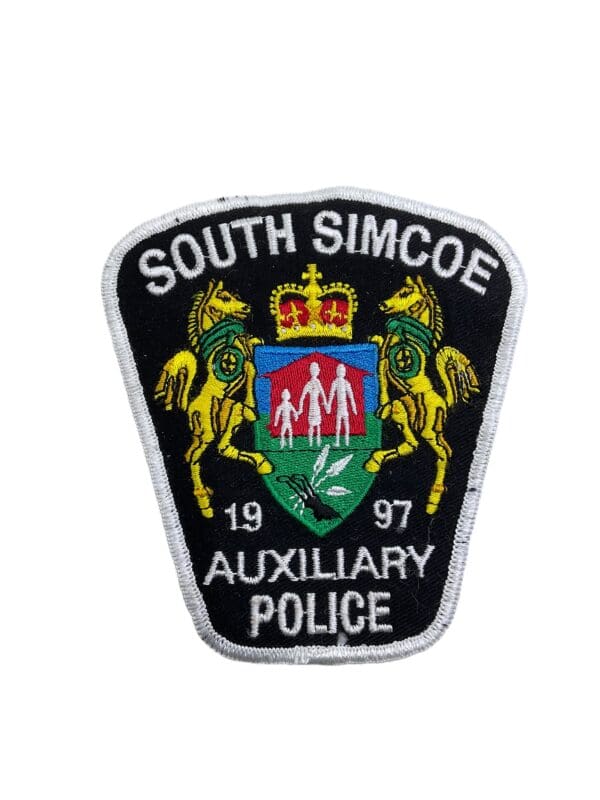 Canadian South Simcoe Ontario Auxiliary Police Patch