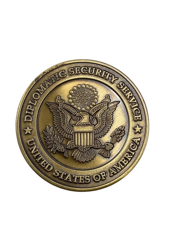 US Regional Security Office Special Agent Ottawa Canada Diplomatic Security Challenge Coin