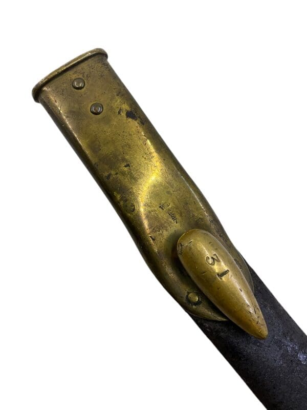 British Victorian Martini Henry Leather Scabbard - Image 7