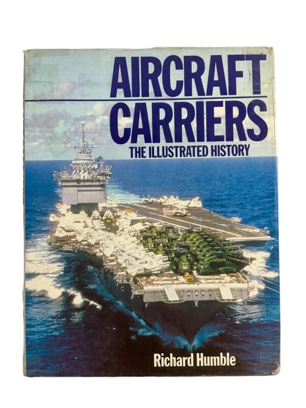 WW1 WW2 British US Japanese Aircraft Carriers Humble Hardcover Reference Book