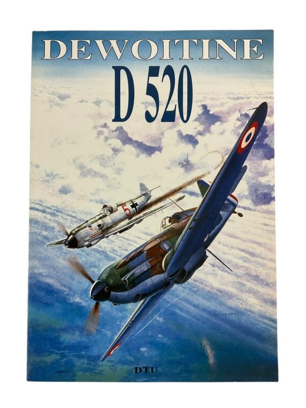 WW2 French Dewoitine D 520 Softcover Reference Book