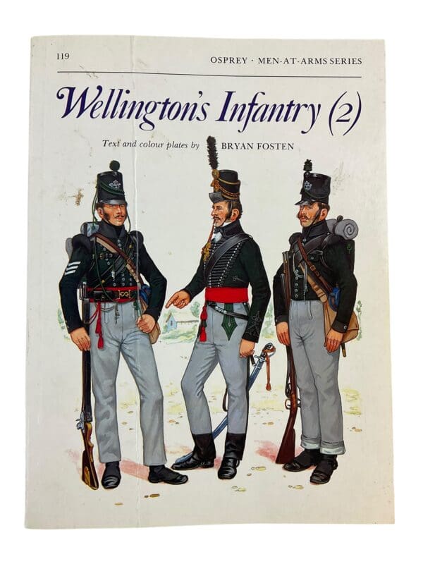 British Napoleonic Wellingtons Infantry 2 Osprey No 119 Softcover Reference Book