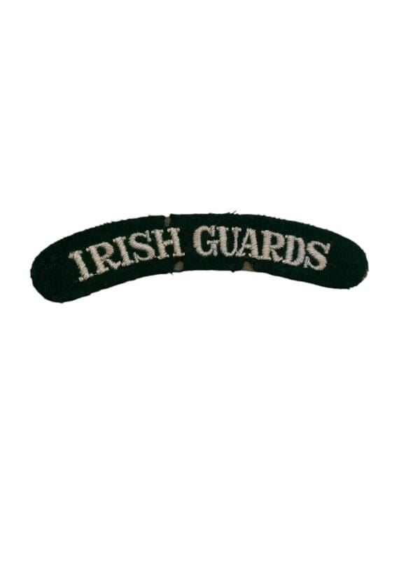 WW2 British Irish Guards Shoulder Title Insignia Single