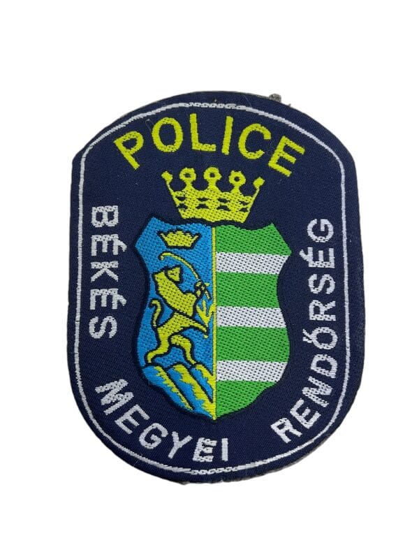 Hungary Hungarian Bekes Police Patch