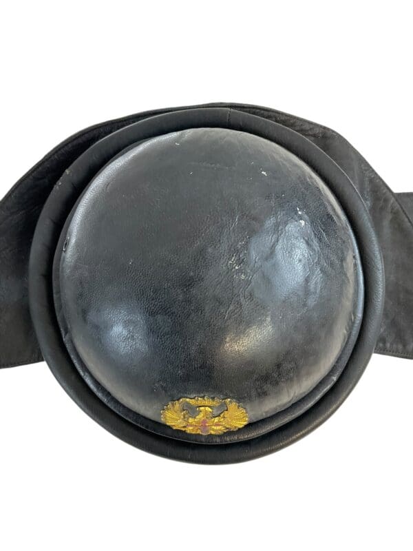 WW2 Spanish Leather Tankers Armoured Helmet