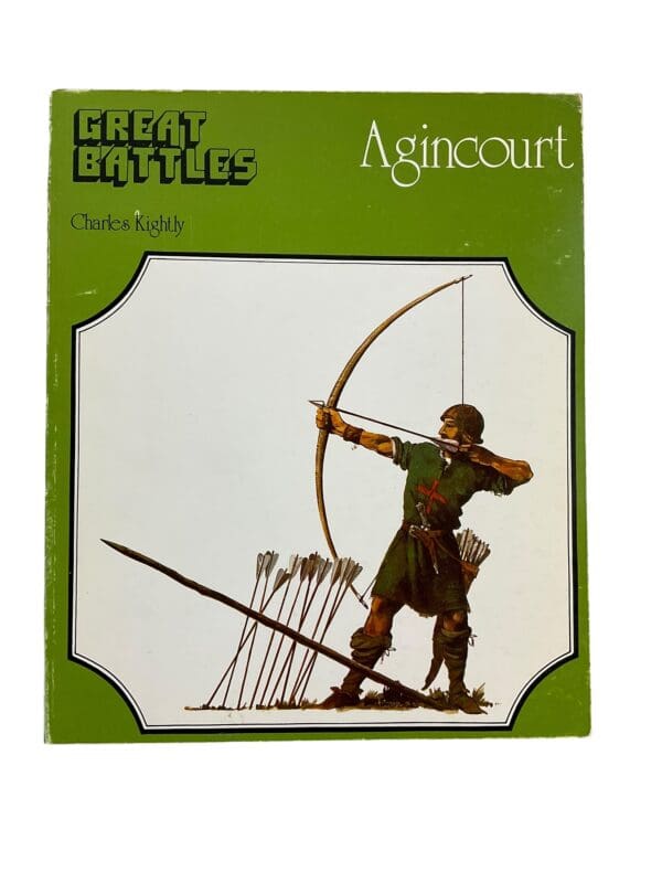 British French Battle Of Agincourt Book