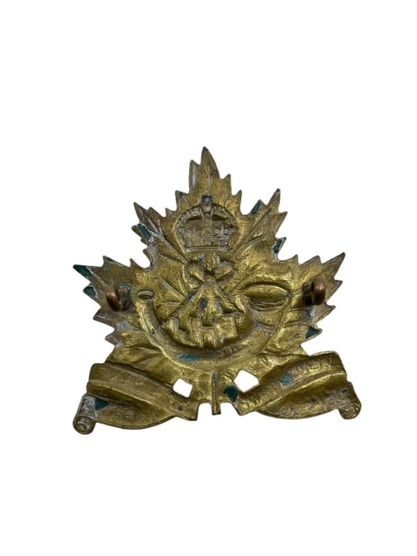 WW2 Canadian RHLI Royal Hamilton Light Infantry Cap Badge