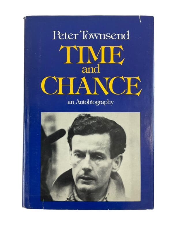 WW2 British RAF Time and Chance an Autobiography Hardcover Reference Book