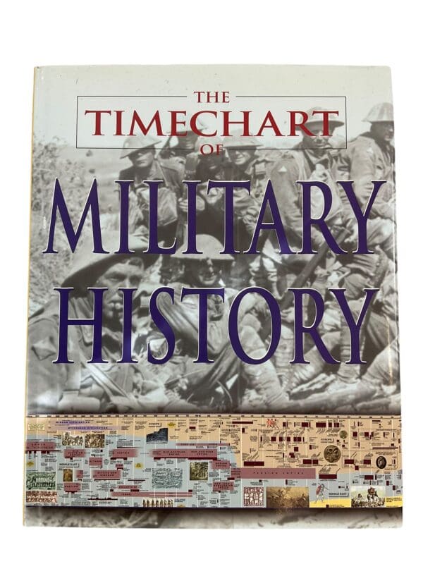 WW1 WW2 The Timechart of Military History Hard Cover Reference Book