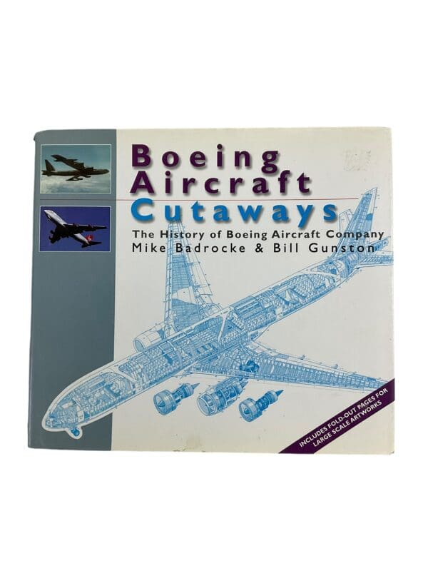 WW1 WW2 US Boeing Aircraft Cutaways History of Boeing Company Reference Book