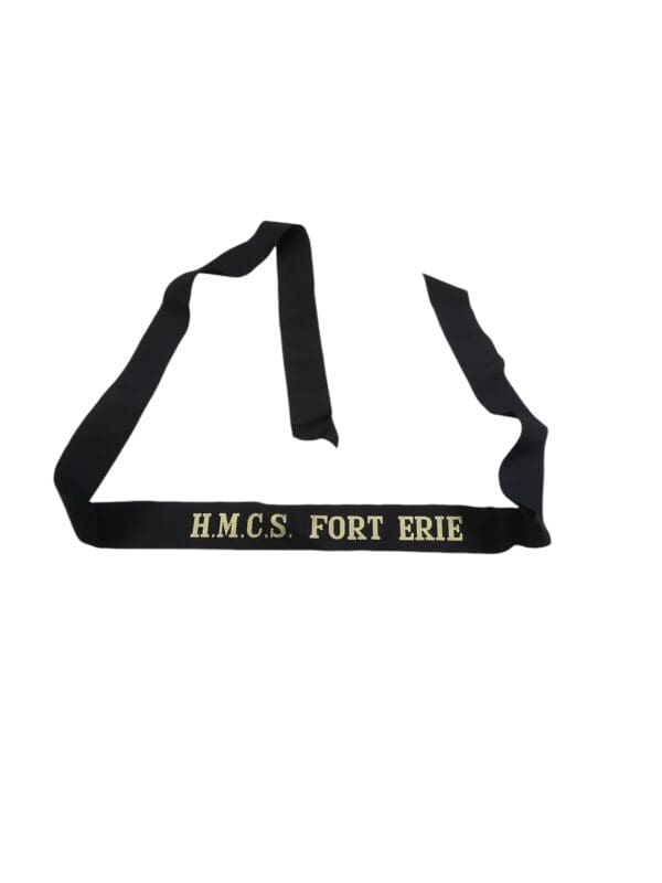 Canadian Navy HMCS Fort Erie Full Length Cap Tally