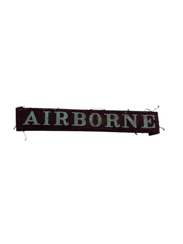 WW2 British AIRBORNE Canvas Patch Insignia Single