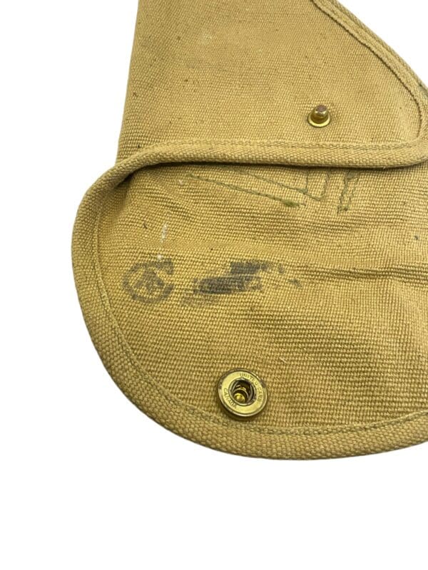 WW2 Canadian P37 Web Holster Webley C Broad Arrowed - Image 3