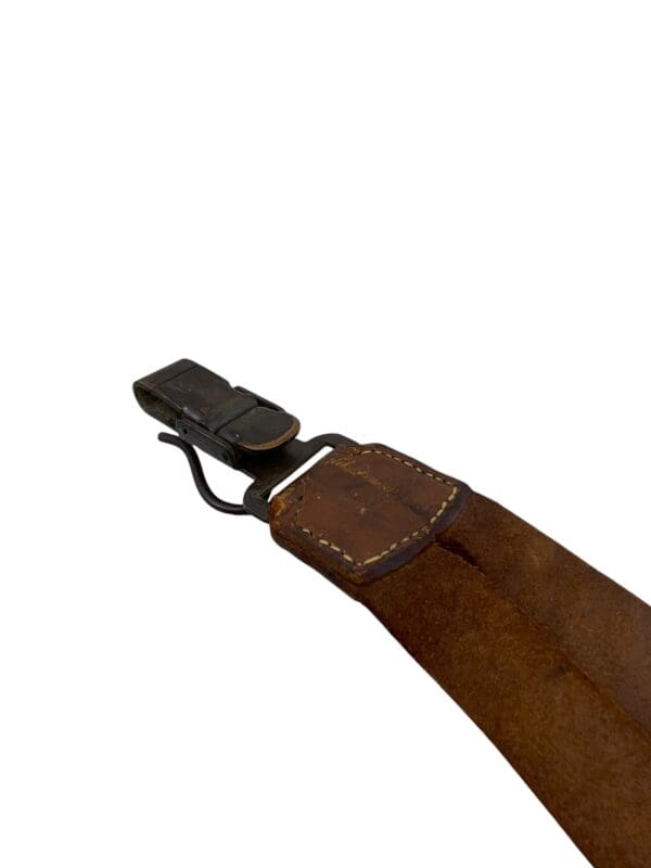 WW1 US AEF Officers Leather Sword Slings Straps - Image 4