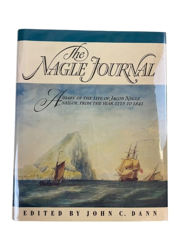 British RN Navy The Nagle Journal Diary of Jacob Nagle Hardcover Reference Book