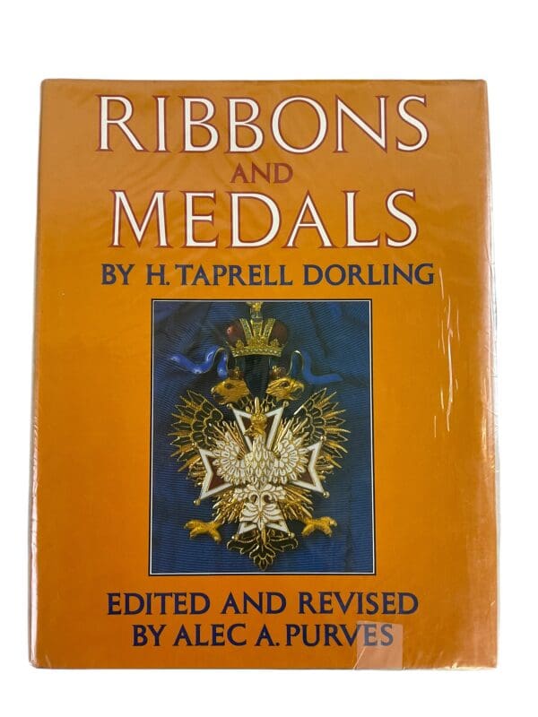 British Ribbons and Medals H Taprell Dorling Hardcover Reference Book