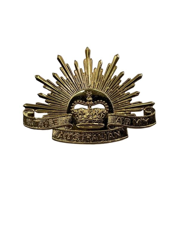 The Australian Army Cap Badge