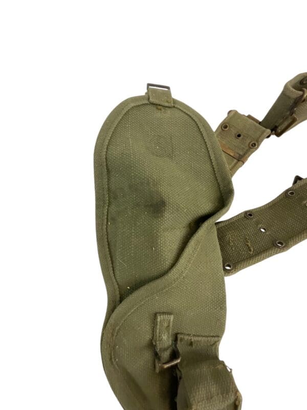 Canadian Army Korean War 51 Pattern High Power Holster and Web Belt - Image 6