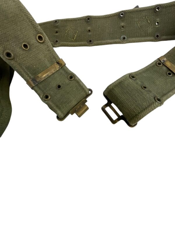 Canadian Army Korean War 51 Pattern High Power Holster and Web Belt - Image 5