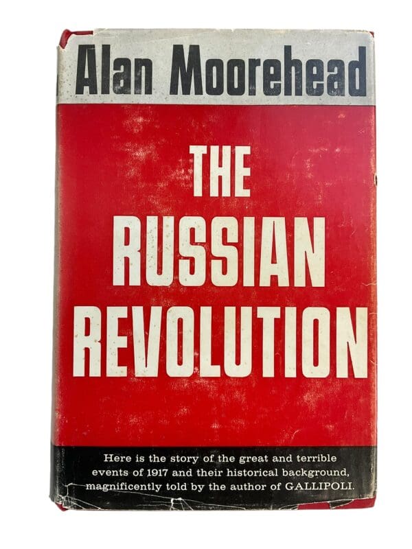 WW1 Russia The Russian Revolution Alan Moorehead HC Reference Book