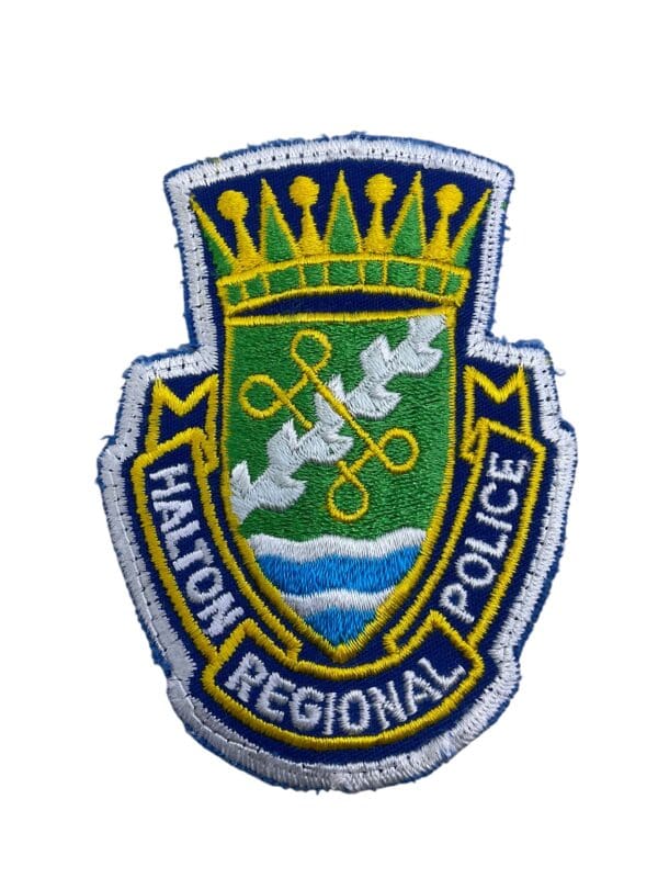 Canadian Halton Regional Ontario Police Patch 2