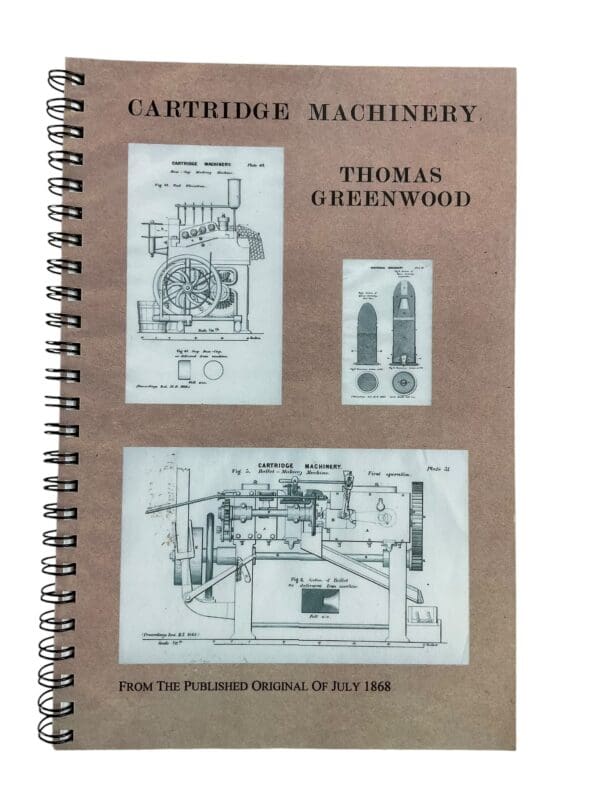 British Cartridge Machinery Proceedings Leeds Meeting Part I 1868 Reference Book