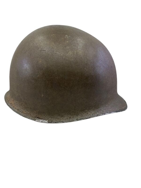 WW2 US Army Steel Helmet Front Seam Fixed Bale McCord Shell - Image 4