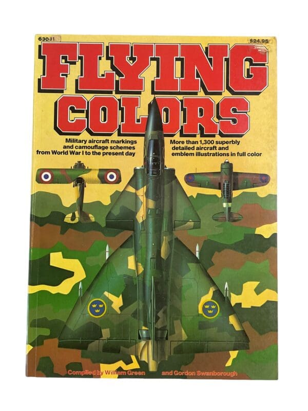 WW1 WW2 Vietnam British US German Flying Colors Softcover Reference Book