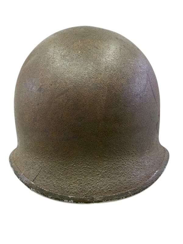 WW2 US Army Steel Helmet Front Seam Fixed Bale McCord Shell