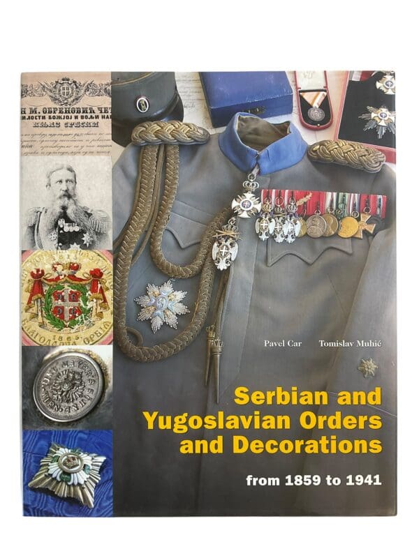 WW1 Serbian Yugoslavian Orders Medals Decorations 1859-1941 Reference Book