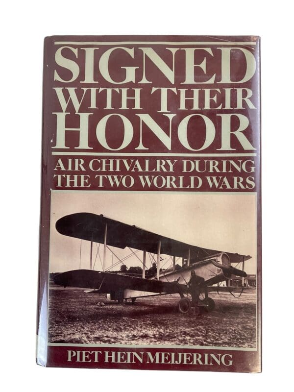 WW1 WW2 British German Air Force Signed With Their Honor Reference Book