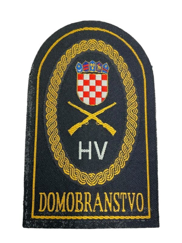 Croatia Croatian Army Domobranstvo Patch