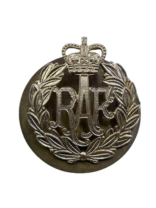 British Royal Air Force RAF Other Ranks Staybright Cap Badge